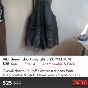 Overalls for @karshe835! (See “sold” post)